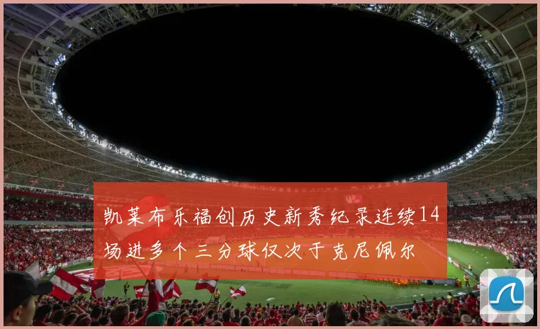 凯莱布乐福创历史新秀纪录连续14场进多个三分球仅次于克尼佩尔