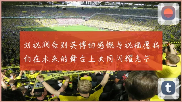 刘祝润告别英博的感慨与祝福愿我们在未来的舞台上共同闪耀光芒